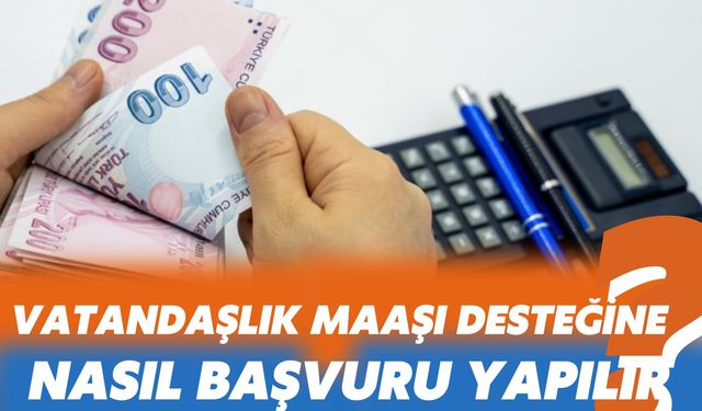 Vatandaşlık Maaşı Desteğine Nasıl Başvuru Yapılır?