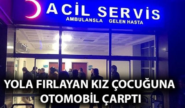 Şanlıurfa'da Yola Fırlayan Kız Çocuğuna Otomobil Çarptı