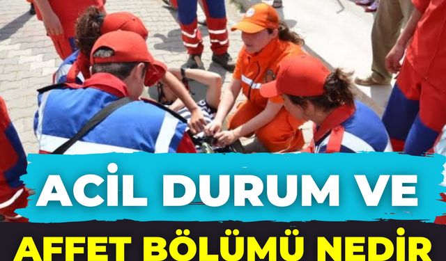 Acil Durum Ve Affet Bölümü Nedir