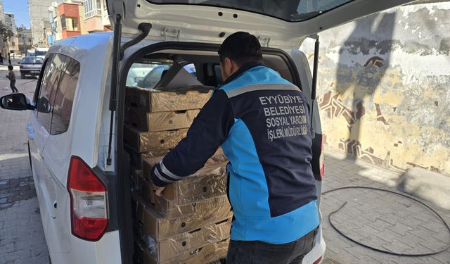 Eyyübiye Belediyesi Yetim Aileleri Unutmuyor