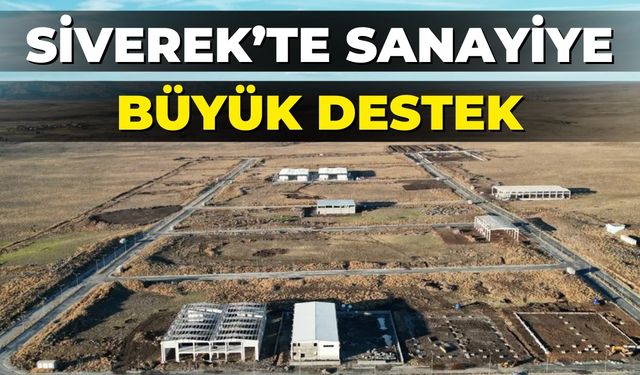 Siverek’te Sanayiye Büyük Destek: İhale Açıldı