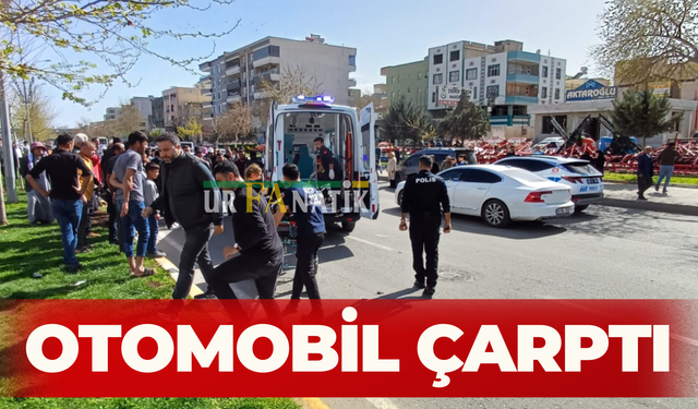 Şanlıurfa’da Karşıdan Karşıya Geçmeye Çalışan Kadına Otomobil Çarptı