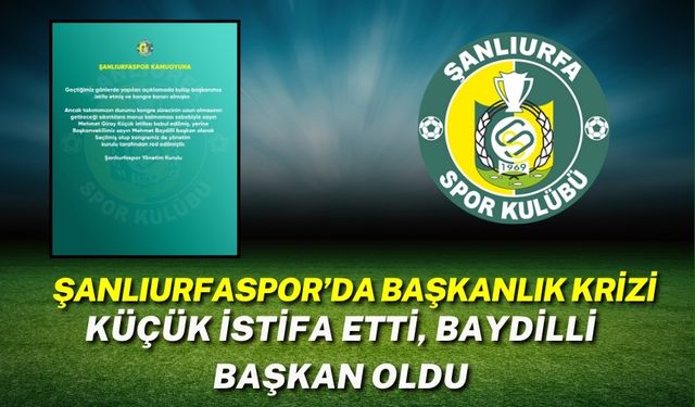 Şanlıurfaspor’un Yeni Kulüp Başkanı Belli Oldu