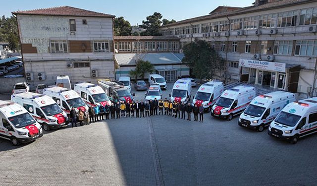 Sağlık Bakanlığı’ndan Şanlıurfa’ya Araç Desteği