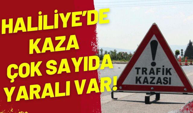 Şanlıurfa Haliliye’de Trafik Kazası: 4 Kişi Yaralandı!