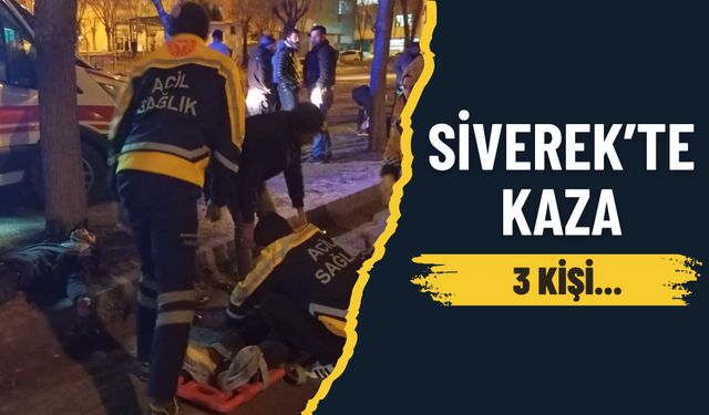 Şanlıurfa Siverek’te Motosiklet Yayaya Çarptı: 3 Yaralı!