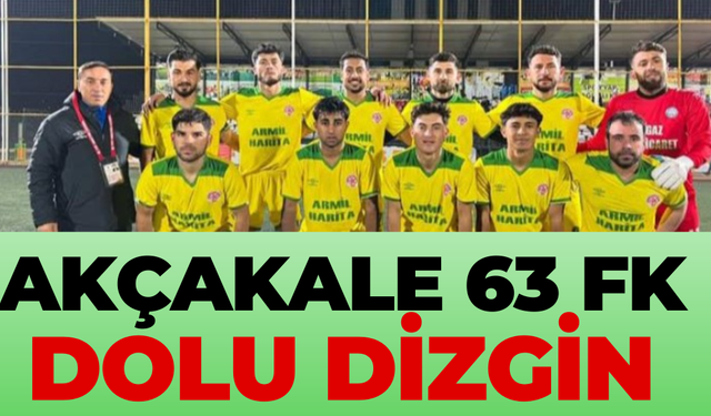 Akçakale 63 FK Takımı Dolu Dizgin