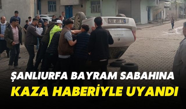 Siverek Bayram Sabahına Kaza Haberiyle Uyandı