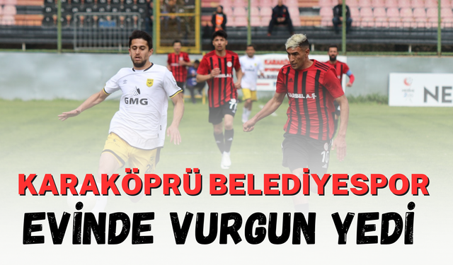 Karaköprü Belediyespor Evinde Vurgun Yedi