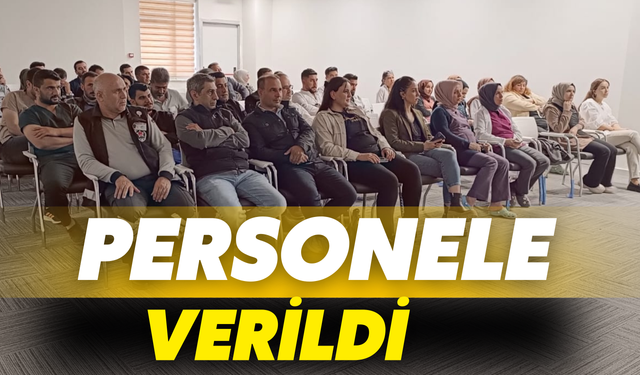 Ceylanpınar’da Personele Verildi