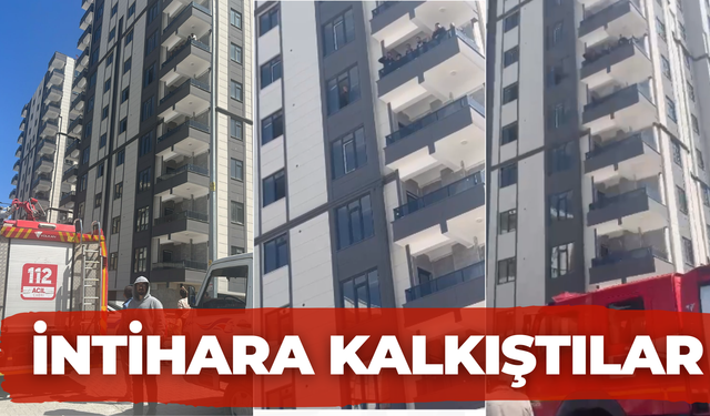 Şanlıurfa Karaköprü’de Mağdurlar İntihara Kalkıştı, Kaymakam Müdahale Etti