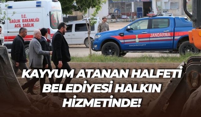 Kayyum Atanan Halfeti Belediyesi Halkın Hizmetinde!