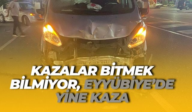 Kazalar Bitmek Bilmiyor, Eyyübiye’de Yine Kaza: 3 Yaralı
