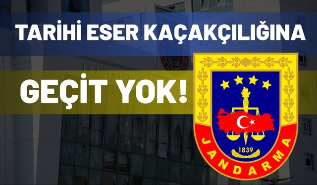 Şanlıurfa Jandarmasından Tarihi Eser Kaçakçılığına Geçit Yok!