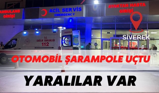 Şanlıurfa Siverek’te Otomobil Şarampole Uçtu: Yaralılar Var