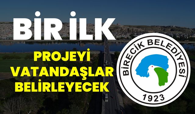 Şanlıurfa'da Bir İlk: Projeyi Vatandaşlar Belirleyecek