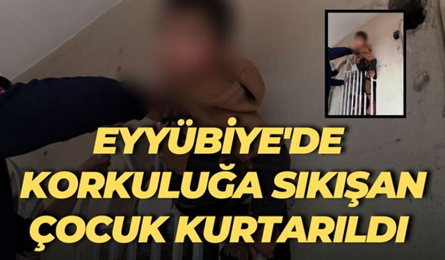 Şanlıurfa'da İtfaiye Ekiplerinden Hızlı Müdahale: Sıkışan Çocuk Kurtarıldı