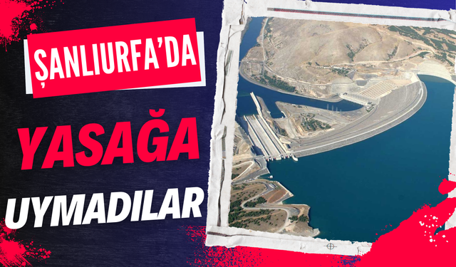 Şanlıurfa’da Yasağa Uymadılar: Ekipler El Koydu!