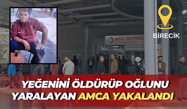 Şanlıurfa’da Yeğenini Öldürüp Oğlunu Yaralayan Amca Yakalandı