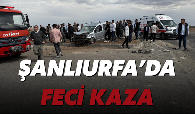Şanlıurfa Suruç’ta İki Araç Çarpıştı! Çok Sayıda Yaralı