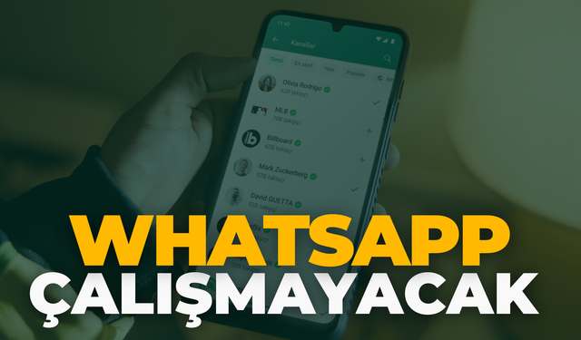 WhatsApp’tan o Telefonlara Veda: 1 Mayıs’tan İtibaren Çalışmayacak