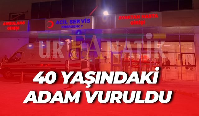 Bozova'da Silahlı Kavga: 40 Yaşındaki Adam Bacağından Vuruldu