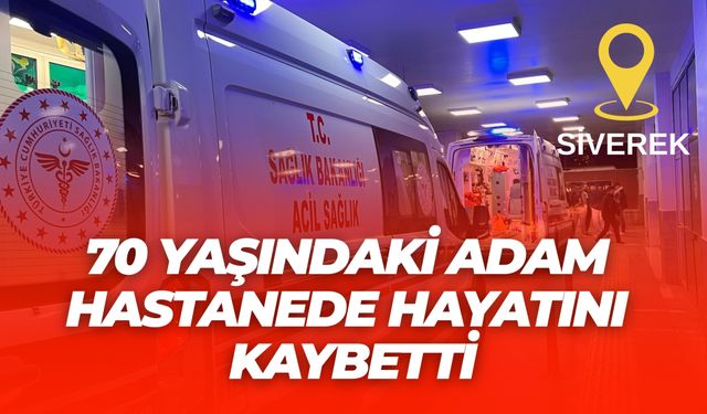 Siverek-Kahta Yolunda 70 Yaşındaki Adam Hayatını Kaybetti