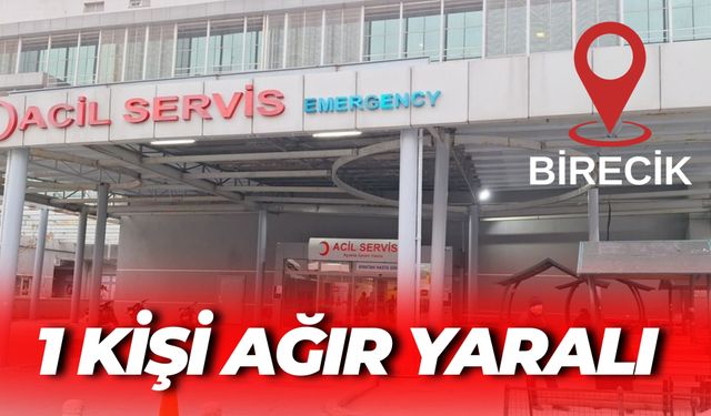 Şanlıurfa Birecik Güne Feci Bir Kazayla Başladı: 1 Kişi Ağır Yaralı
