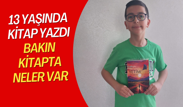 Şanlıurfalı Mustafa 13 Yaşında Kitap Yazdı: Bakın Kitapta Neler Var