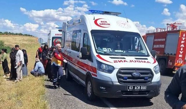 Şanlıurfa’nın Halfeti İlçesinde Feci Kaza!