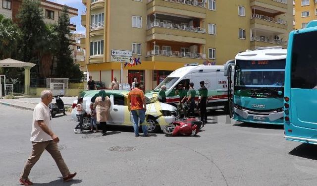 Haliliye Almanbağı Caddesi’nde Trafik Kazası!