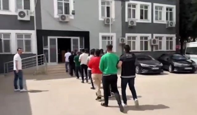 Şanlıurfa Emniyetinden Suç Örgütlerine Darbe: 8 Kişi Tutuklandı