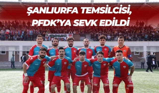 Şanlıurfa Temsilcisi, 3. Lig’den Düşmesinin Ardından PFDK’ya Sevk Edildi