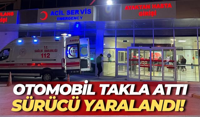 Şanlıurfa'da Feci Kaza: Otomobil Takla Attı, Sürücü Yaralandı!