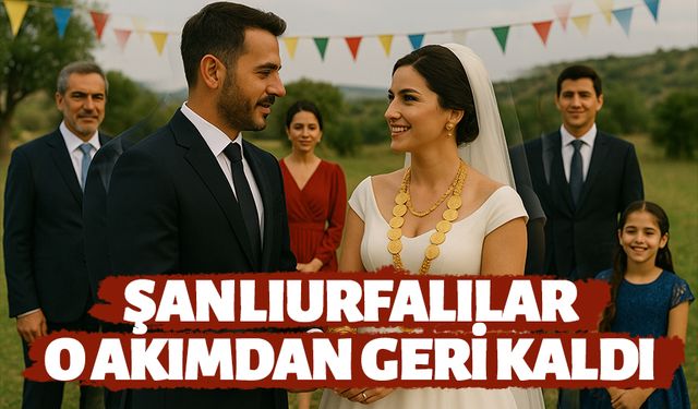 Şanlıurfalılar O Akımdan Geri Kaldı
