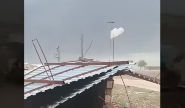 Şanlıurfa Viranşehir'de Fırtına Paniği