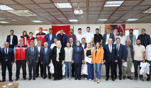 Viranşehir’de 19 Çiftçi Eğitimini Tamamlayıp Sertifikalarını Aldı