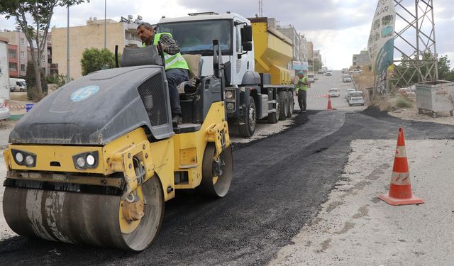 Haliliye Belediyesi Üstyapı Çalışmalarına  Devam Ediyor