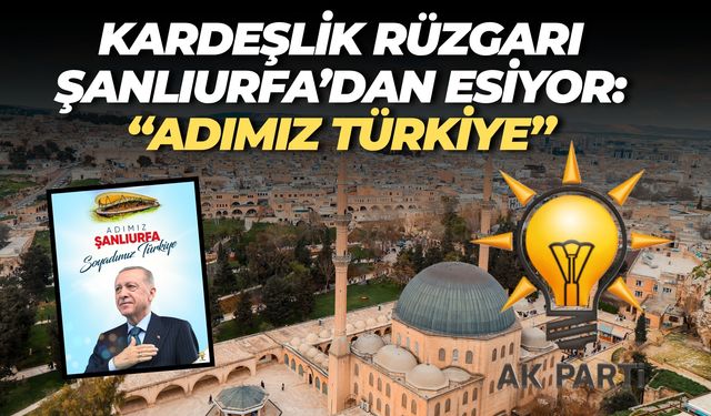 “Adımız Şanlıurfa, Soyadımız Türkiye” Diyerek Birlik Mesajı Verdiler