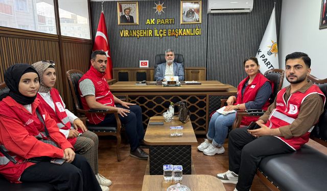 AK Parti Viranşehir İlçe Başkanı Lütfi Bağcı’dan Kızılay’a Kurban Bağışı