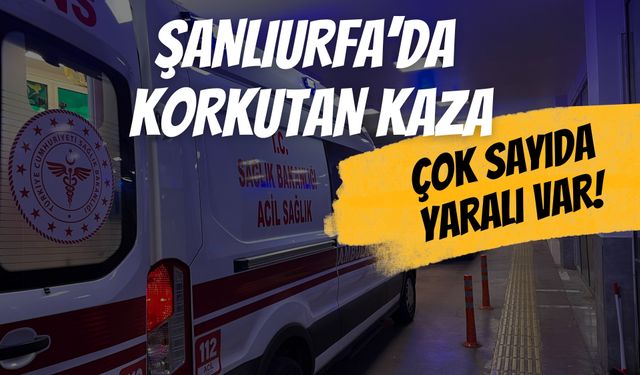 Birecik’te Kaza: Araç Şarampole Devrildi, 4 Kişi Yaralandı!