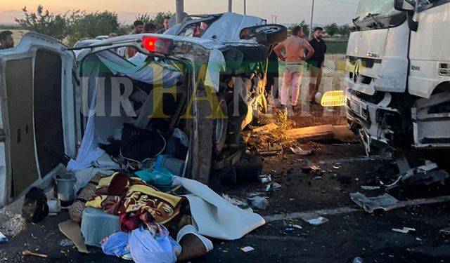 Şanlıurfa Viranşehir’de Can Pazarı: Tır, Hafif Ticari Aracı Biçti!