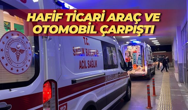 Şanlıurfa’da Hafif Ticari Araç ve Otomobil Çarpıştı: Yaralılar Var