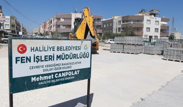 Haliliye Belediyesi’nde Üstyapı Çalışmaları Hızla Devam Ediyor