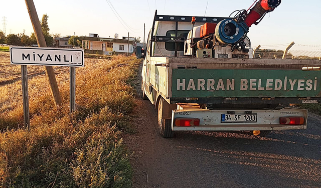 Harran'da Haşereyle Mücadele Sürüyor