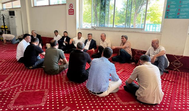 AK Parti Şanlıurfa İl Başkanı Mehmet İlhami Günbegi’den Hastane Ziyareti