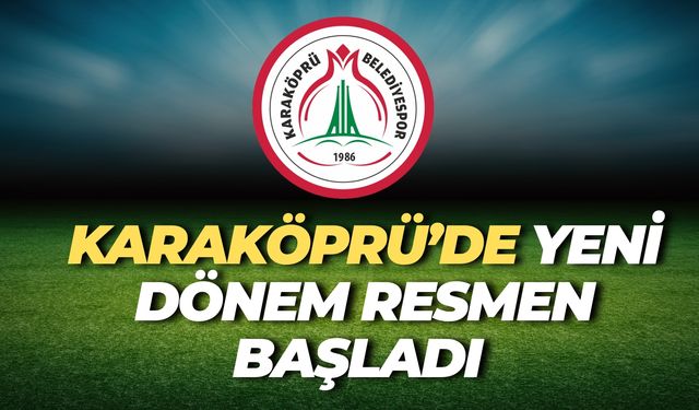 Sessiz Sedasız Geldi, Karaköprü Belediyespor’un Yeni Komutanı Oldu!