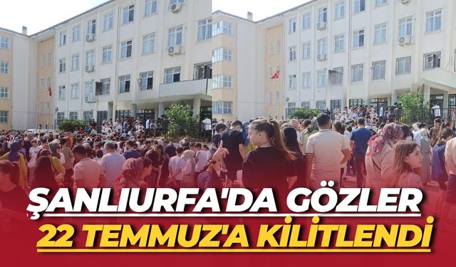 Şanlıurfa'da Gençlerin Gözleri 22 Temmuz'a Kilitlendi