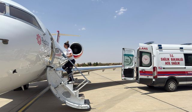 Şanlıurfa’da Son Yılların En Özel Uçuşlarından Biri: Bebek Ayşe için Uçak Ambulans Havalandı