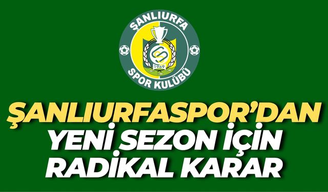 Şanlıurfaspor’dan Kombine Kararı: Bilet Satışı Kaldırıldı